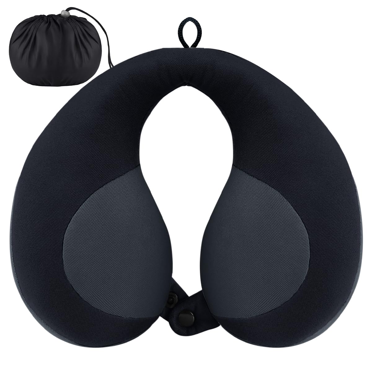 Kids Travel Neck Pillow Black Q91181