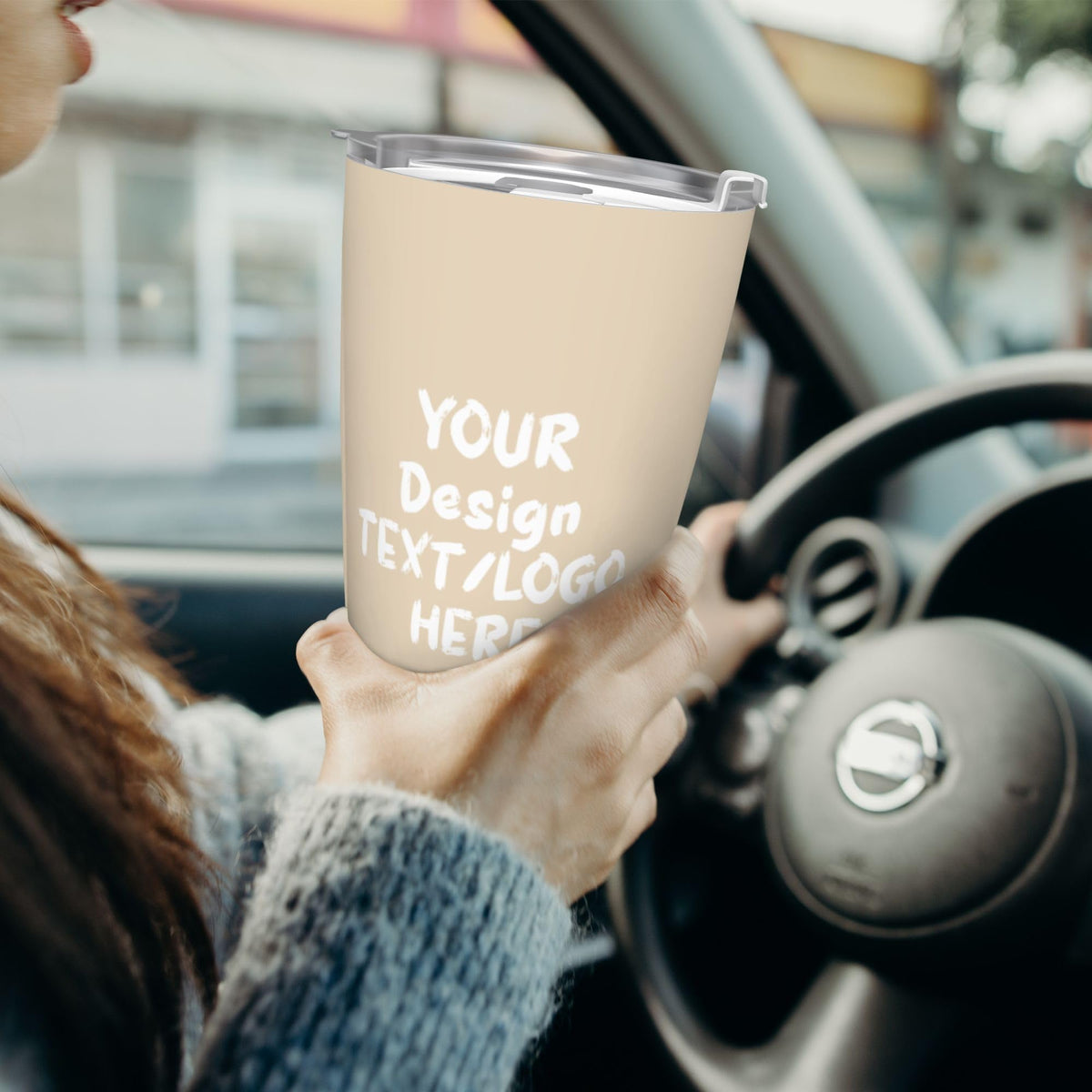 Custom Black Tumbler O721458