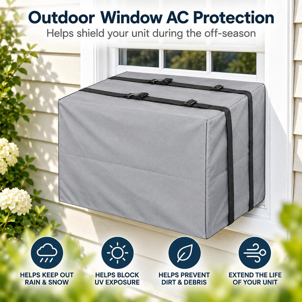 Outdoor Window Air Conditioner Cover 21.5 x 16 x 15 J99453