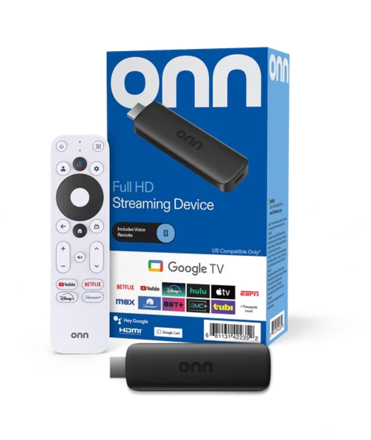 2K FHD Streaming Stick with Remote Control M8898