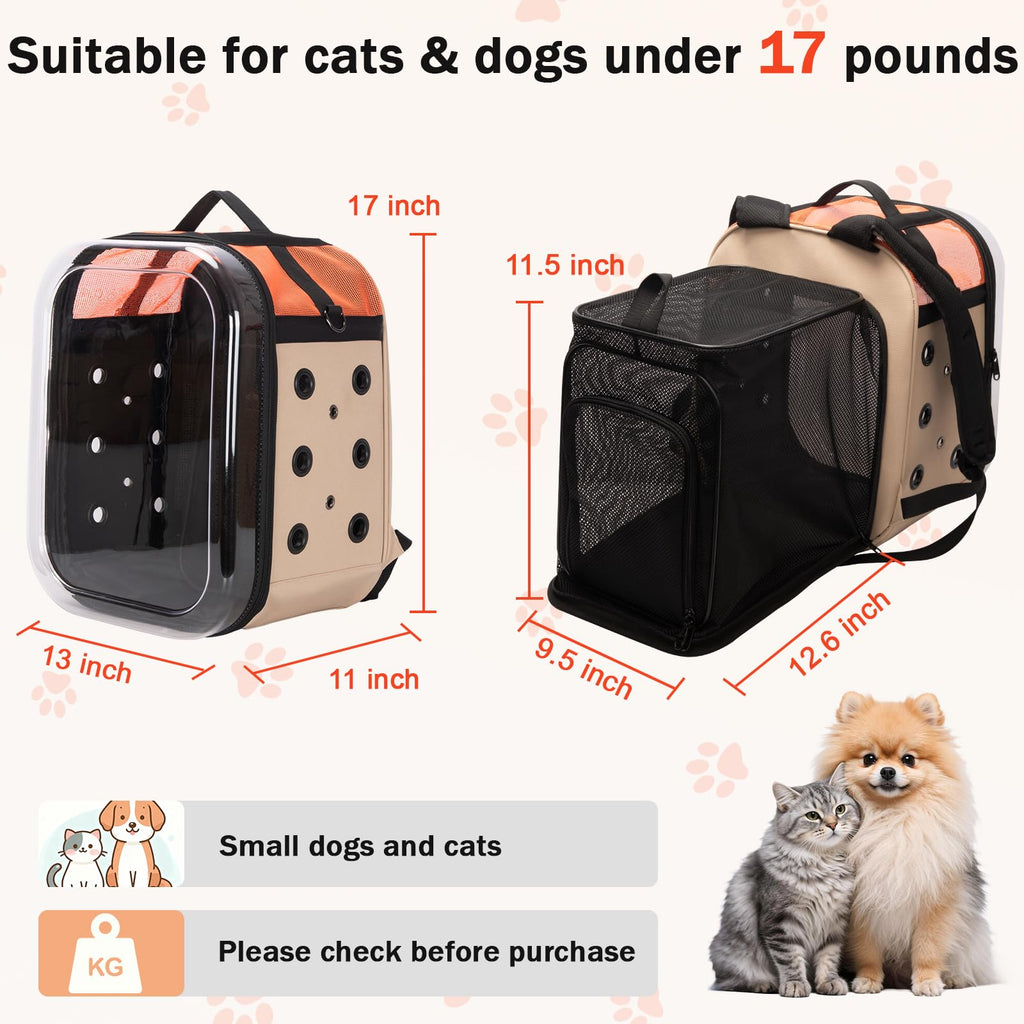 Large Breathable Cat Backpack Carrier I73732