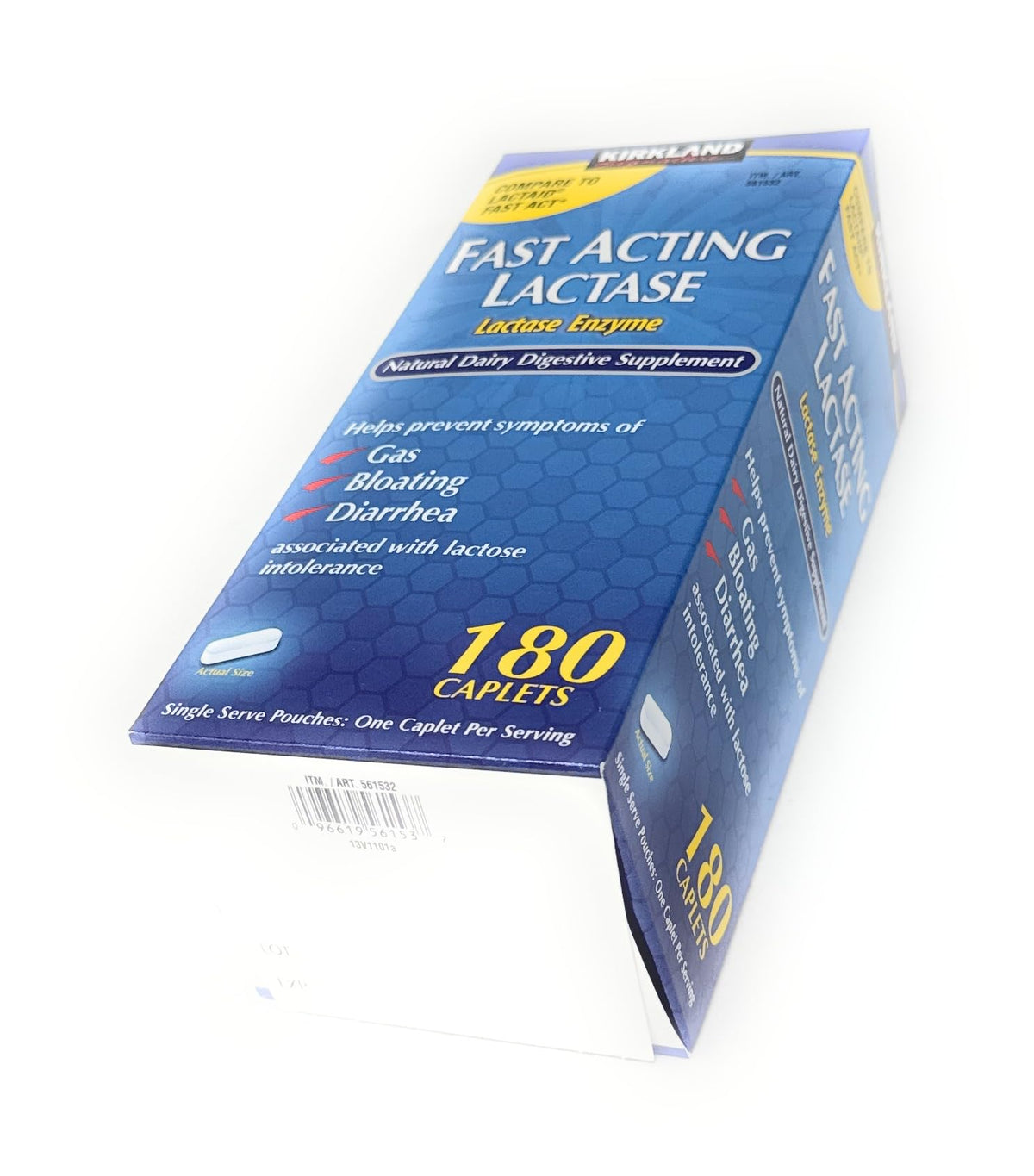 Fast Acting Lactase 180 Caplets Q138978