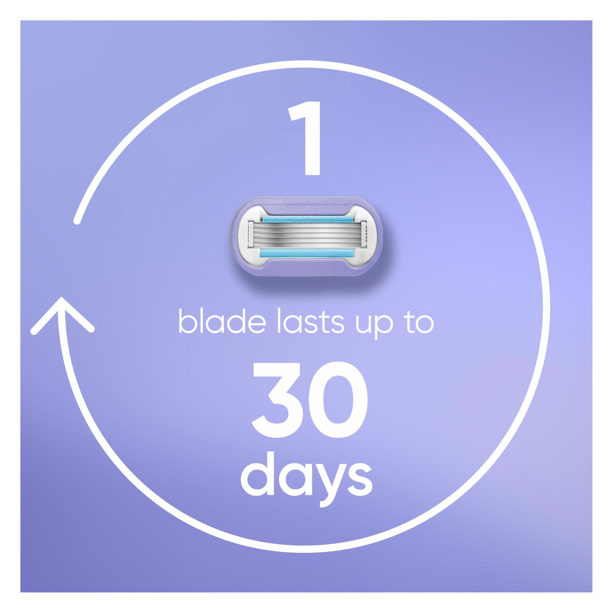 6 Count Womens Razor Blade Refills D865995