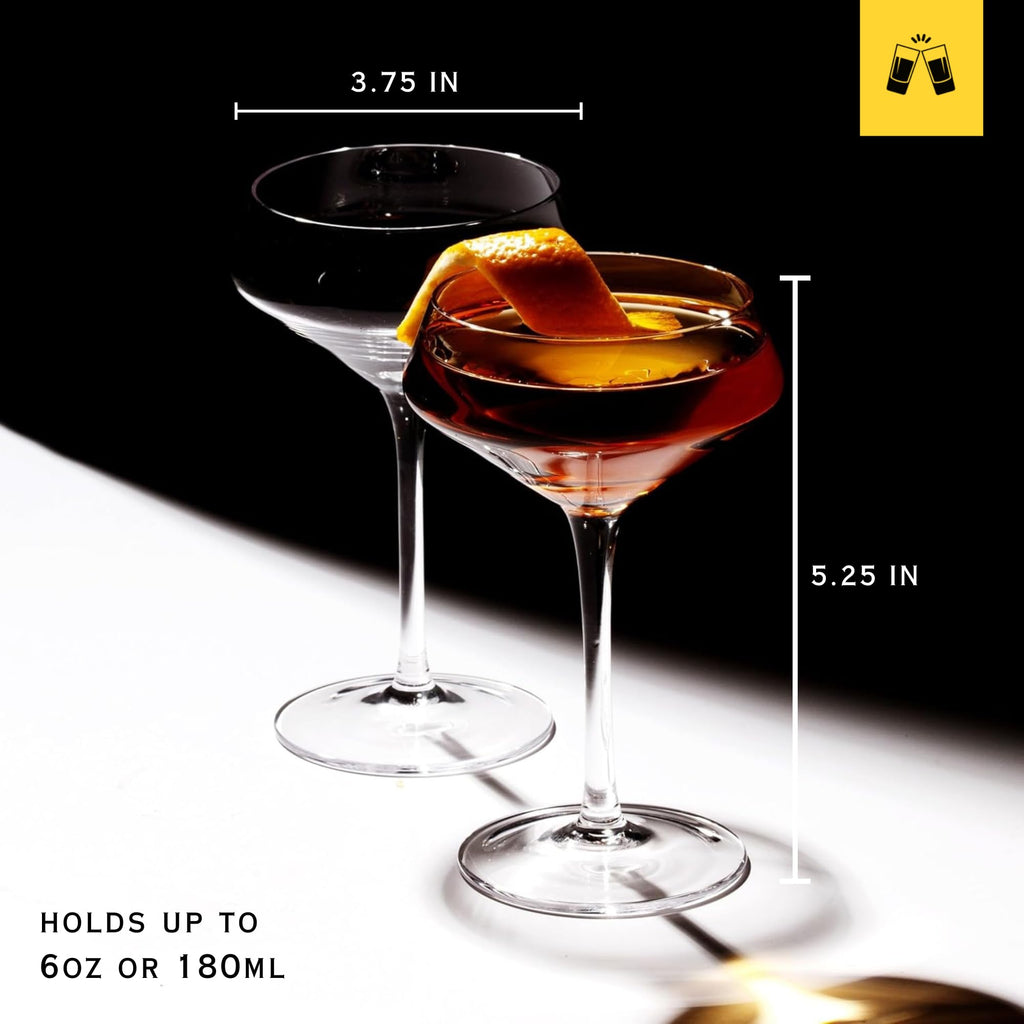 Martini Glasses 6oz Set of 2 B916508