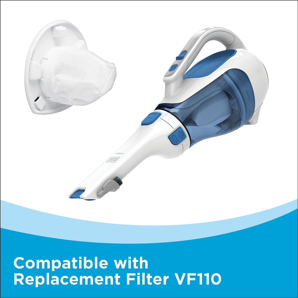 Cordless Handheld Vacuum with Rotating and Extendable Nozzle E74613