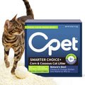 Cassava Cat Litter, Quick Clumping Plant-Based Pellets, Low Dust, 16 lb N9058