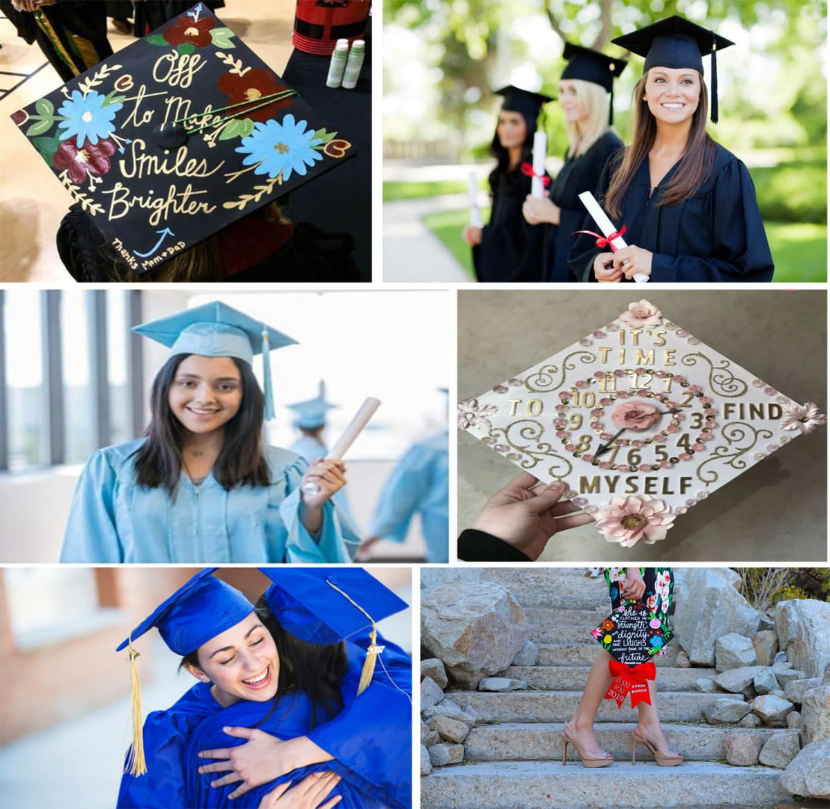 Matte Graduation Cap with 2026 Tassel Z867415