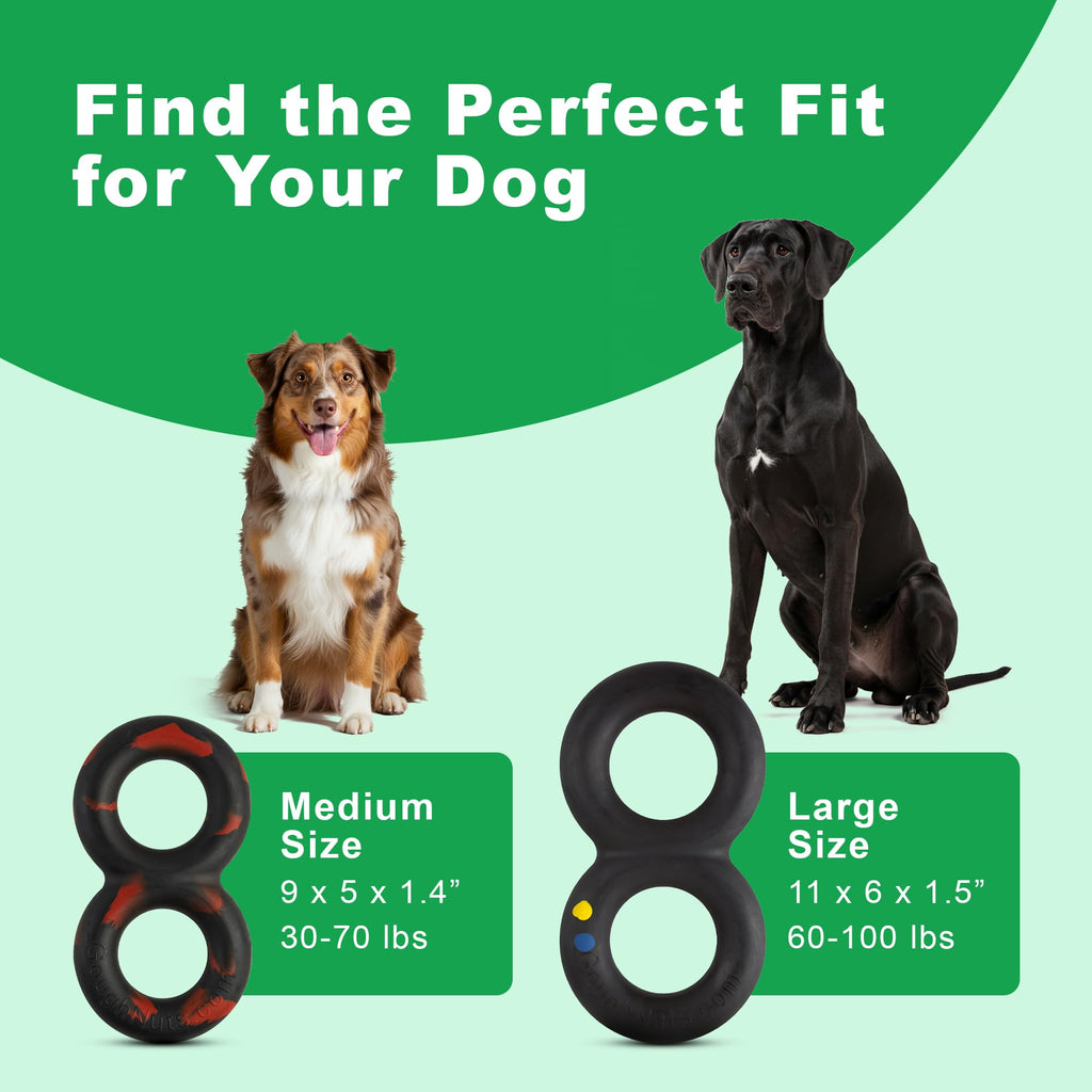 Black Heavy Duty Tug Dog Toy B6102