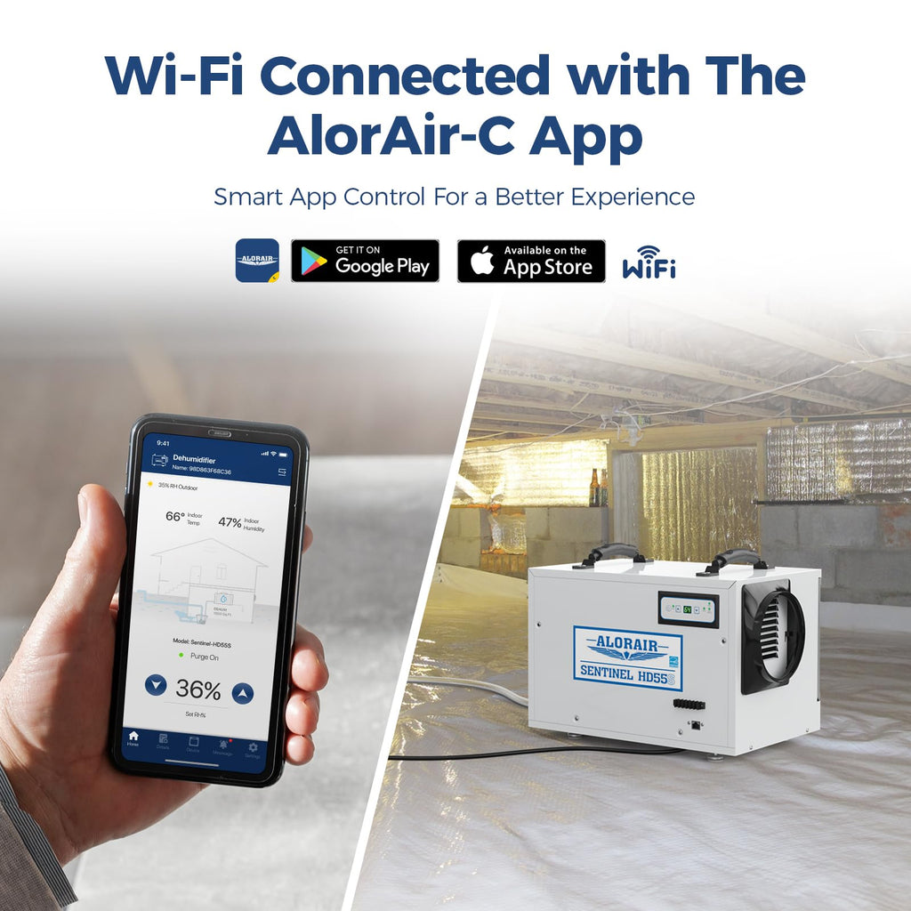 120 Pints Wi-Fi Dehumidifier C7517