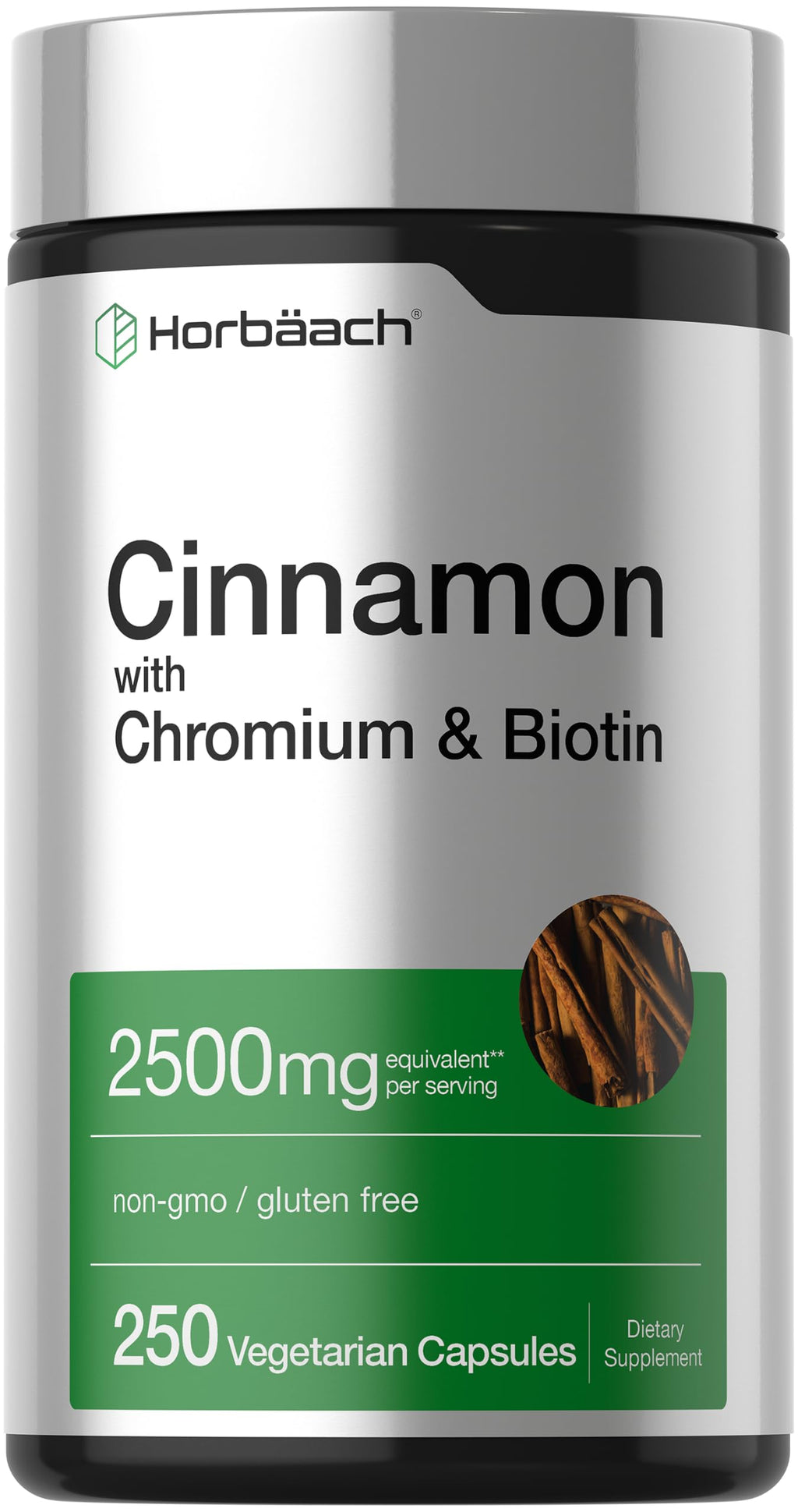 Cinnamon with Chromium & Biotin 250 Capsules G36086