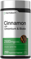 Cinnamon with Chromium & Biotin 250 Capsules G36086