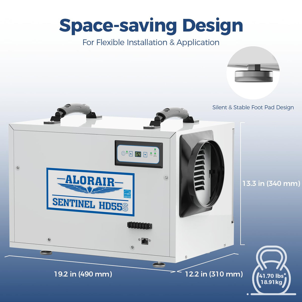 120 Pints Wi-Fi Dehumidifier C7517