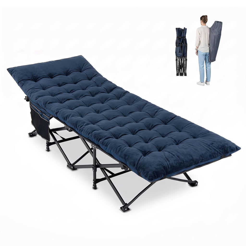 Camping Cot with Padded Mat L779