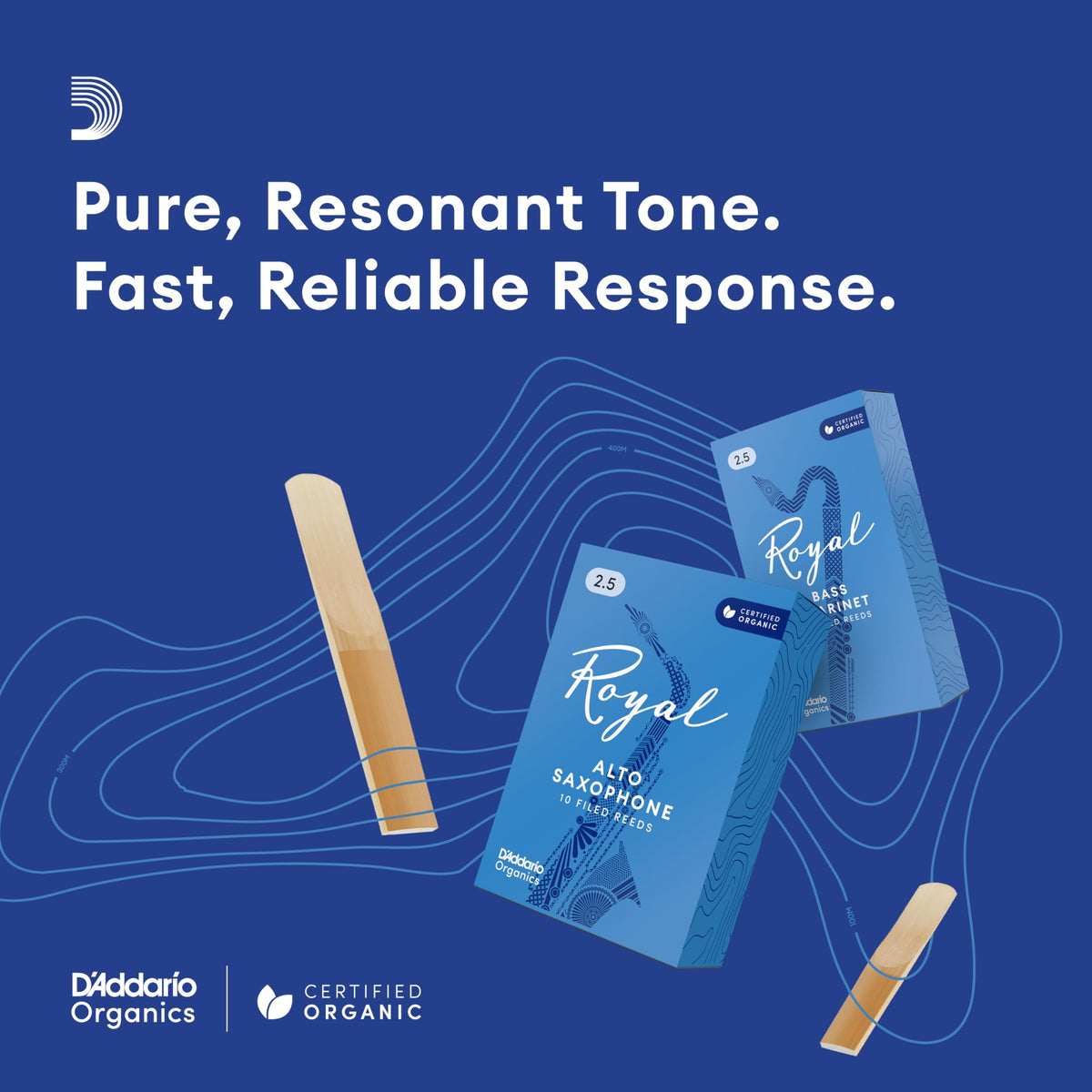 Alto Saxophone Reeds Strength 1.5, 3-Pack U75496