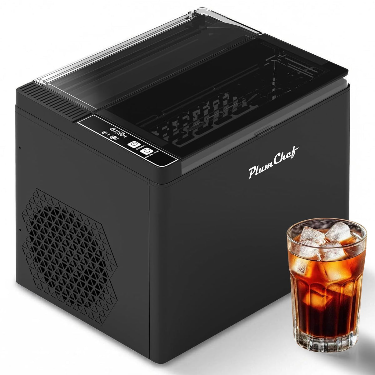 Portable Countertop Ice Maker Machine, 26Lbs/24H, Black T246