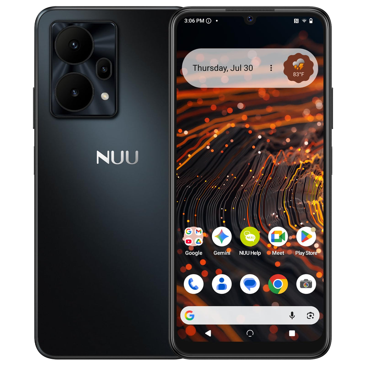 5G Unlocked Android Smartphone 128GB Black F637