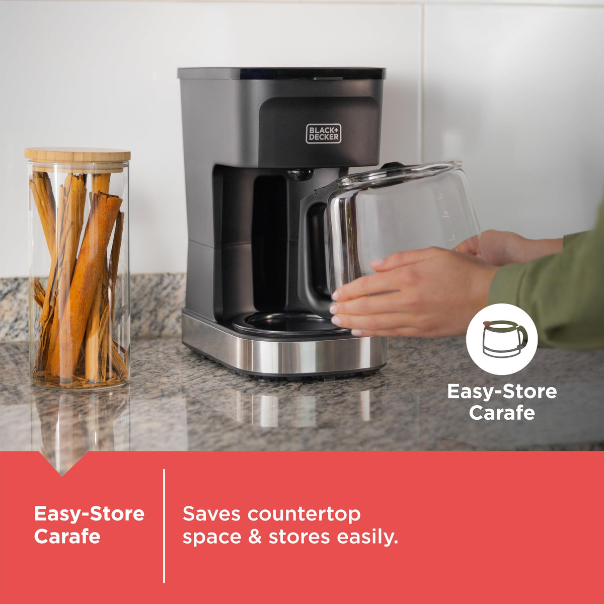12-Cup Stainless Steel Drip Coffee Maker O442446
