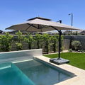 10' x 13' Cantilever Umbrella with Base K812