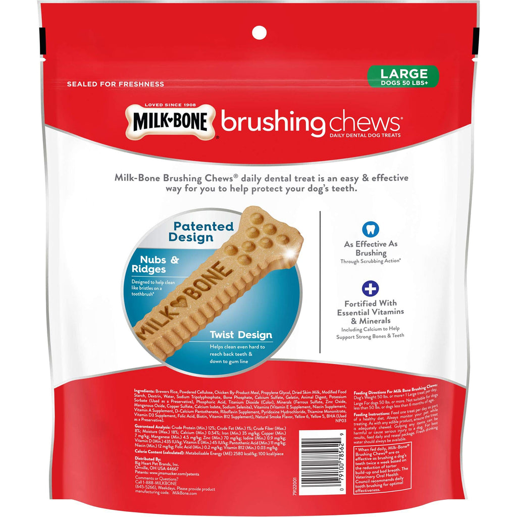 Large Daily Dental Dog Treats Q37449
