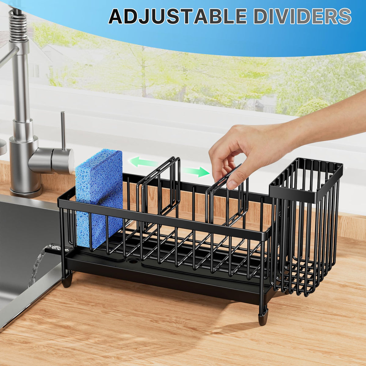 Sponge Holder with Brush Holder M6437