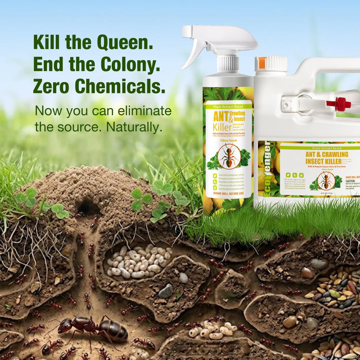 Plant-Based Insect Spray 16 OZ I4969