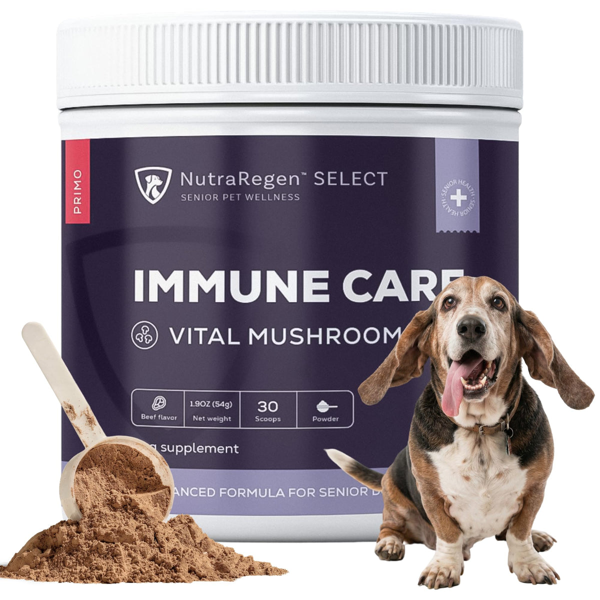 Dog Mushroom Supplement with Turkey Tail V122