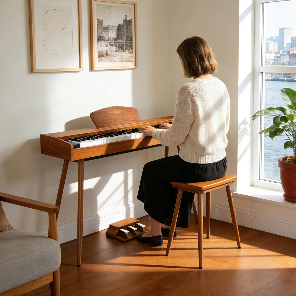 88 Key Weighted Digital Piano C16303