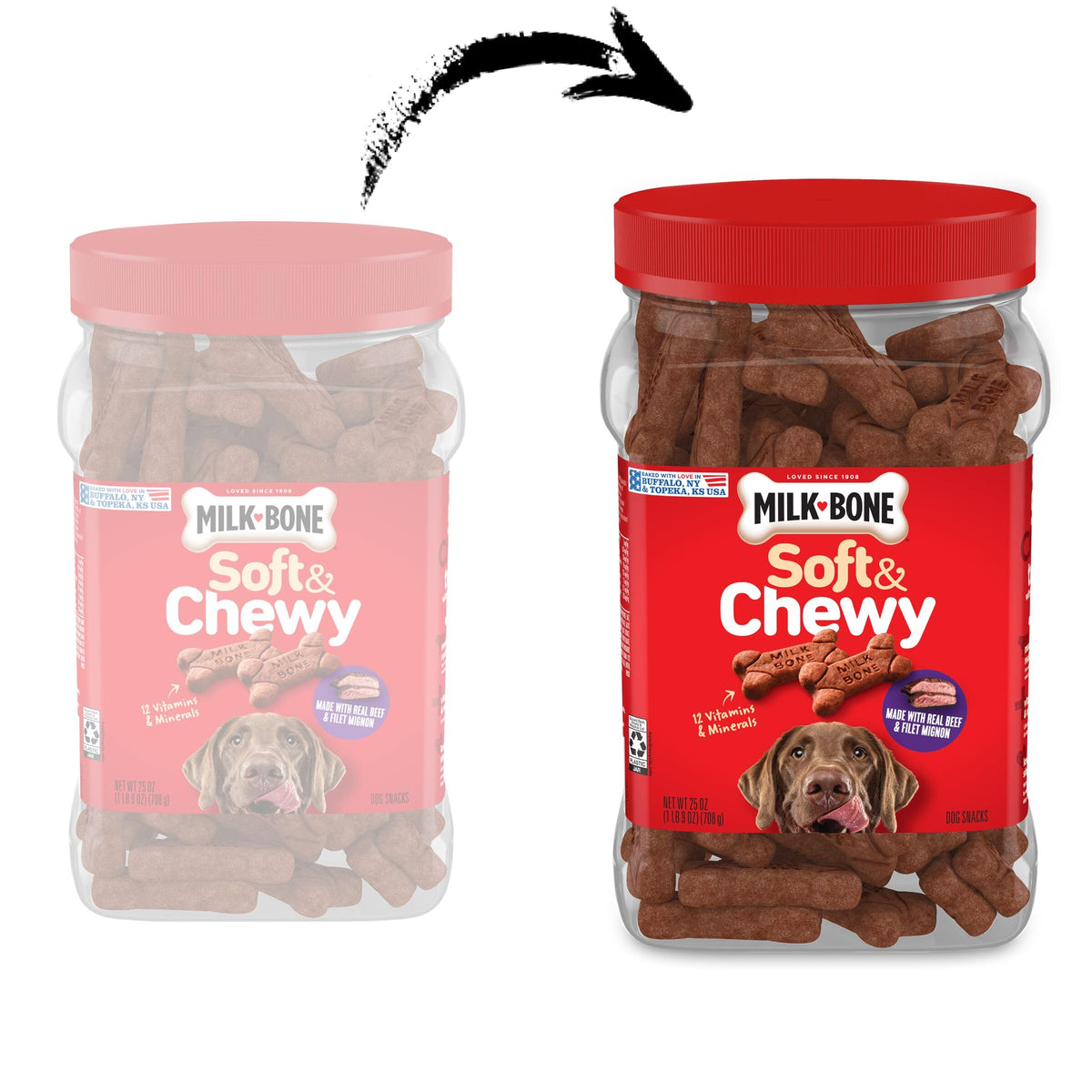 Soft & Chewy Dog Treats 25 Oz Y7502