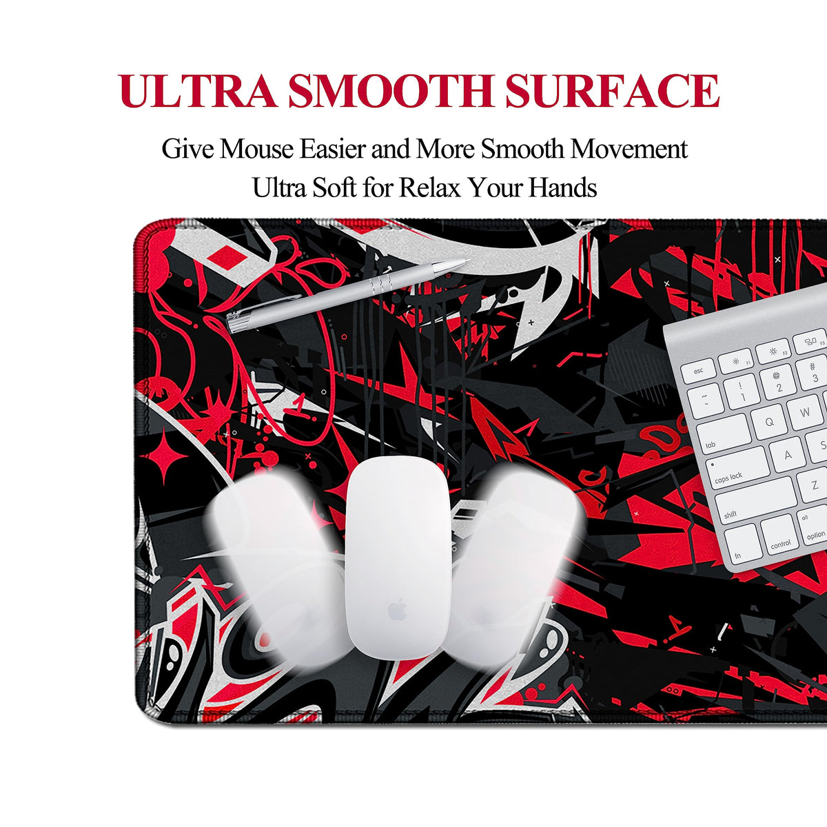 XXL Gaming Mouse Pad Large Desk Mat 31.06" x 11.8" H6811