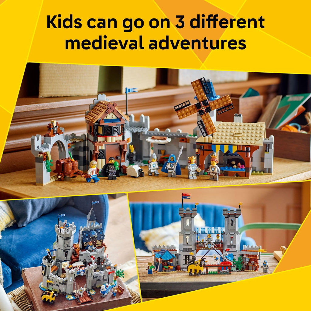 Medieval Horse Knight Castle Building Toy T94506