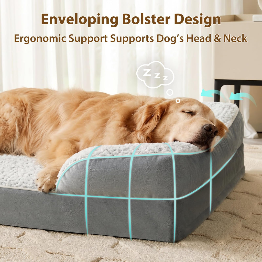 Washable Orthopedic Dog Bed D410