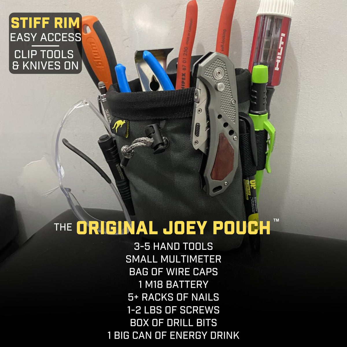 Clip-On Tool Belt Bag Z58476