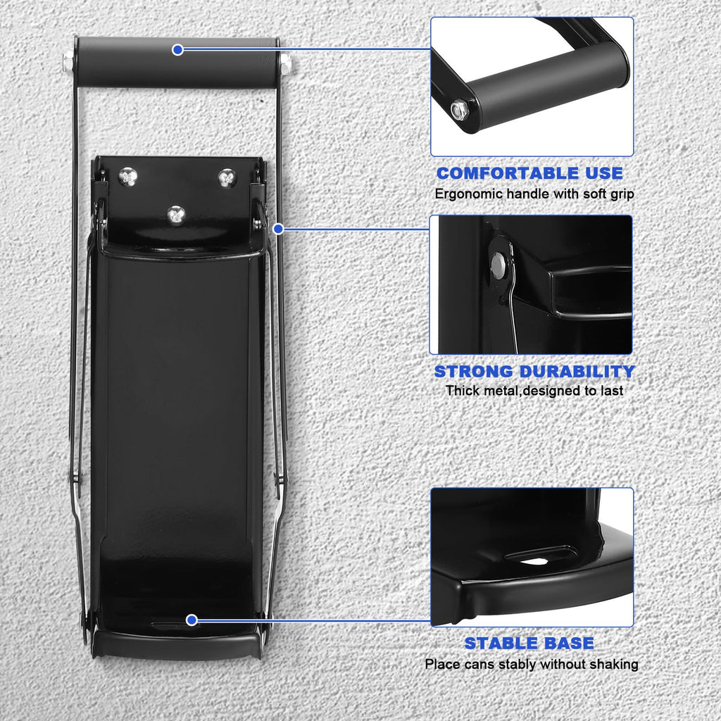 Wall Mounted Can Crusher with Bottle Opener Z3493