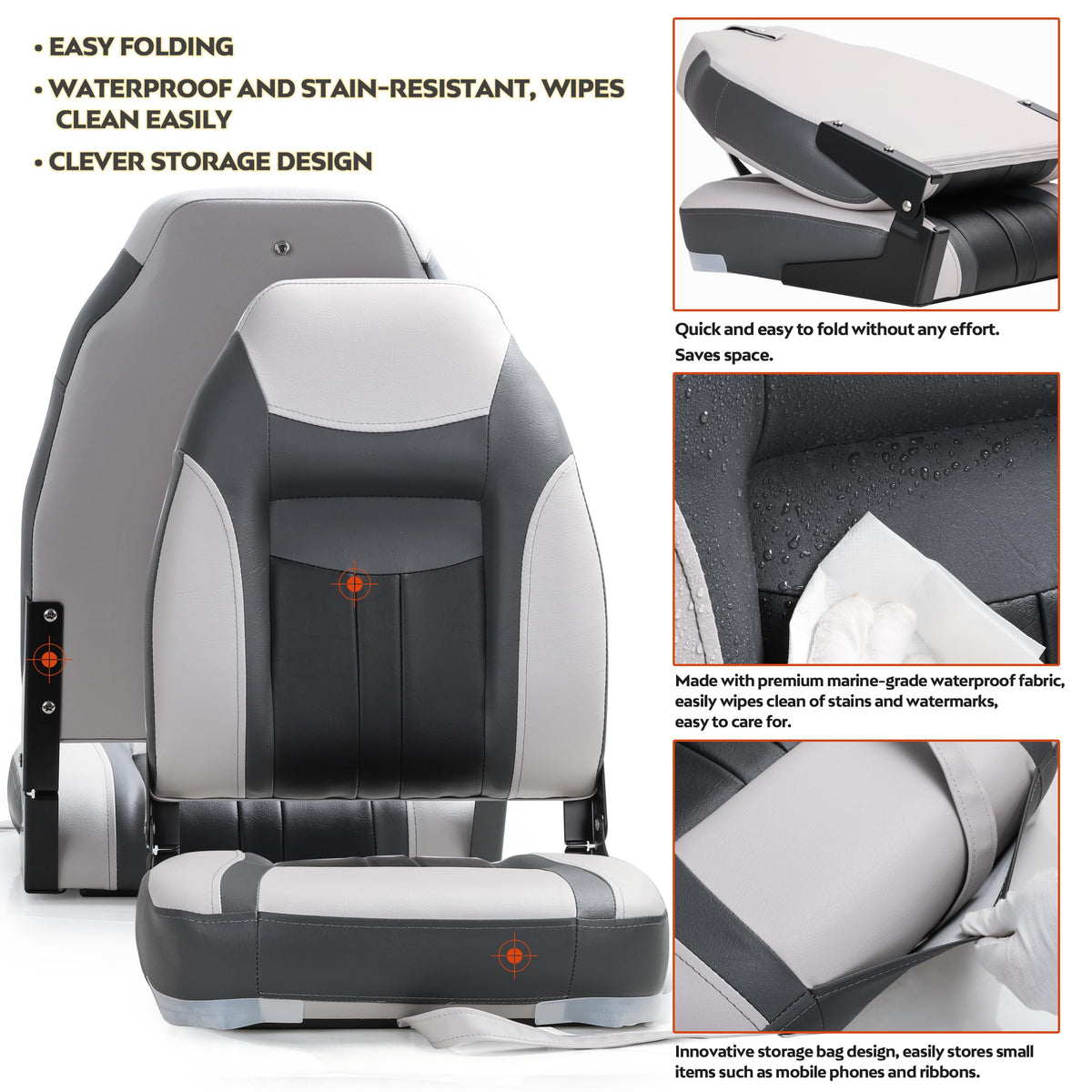 Folding Fishing Boat Seat Z9768