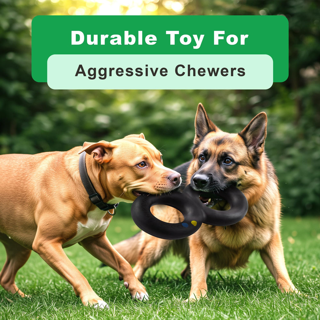 Black Heavy Duty Tug Dog Toy B6102