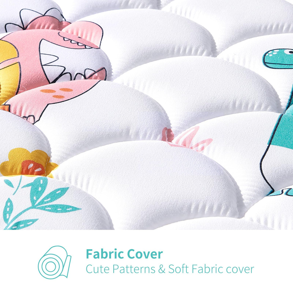 5" Firm Hypoallergenic Crib and Toddler Mattress Q130