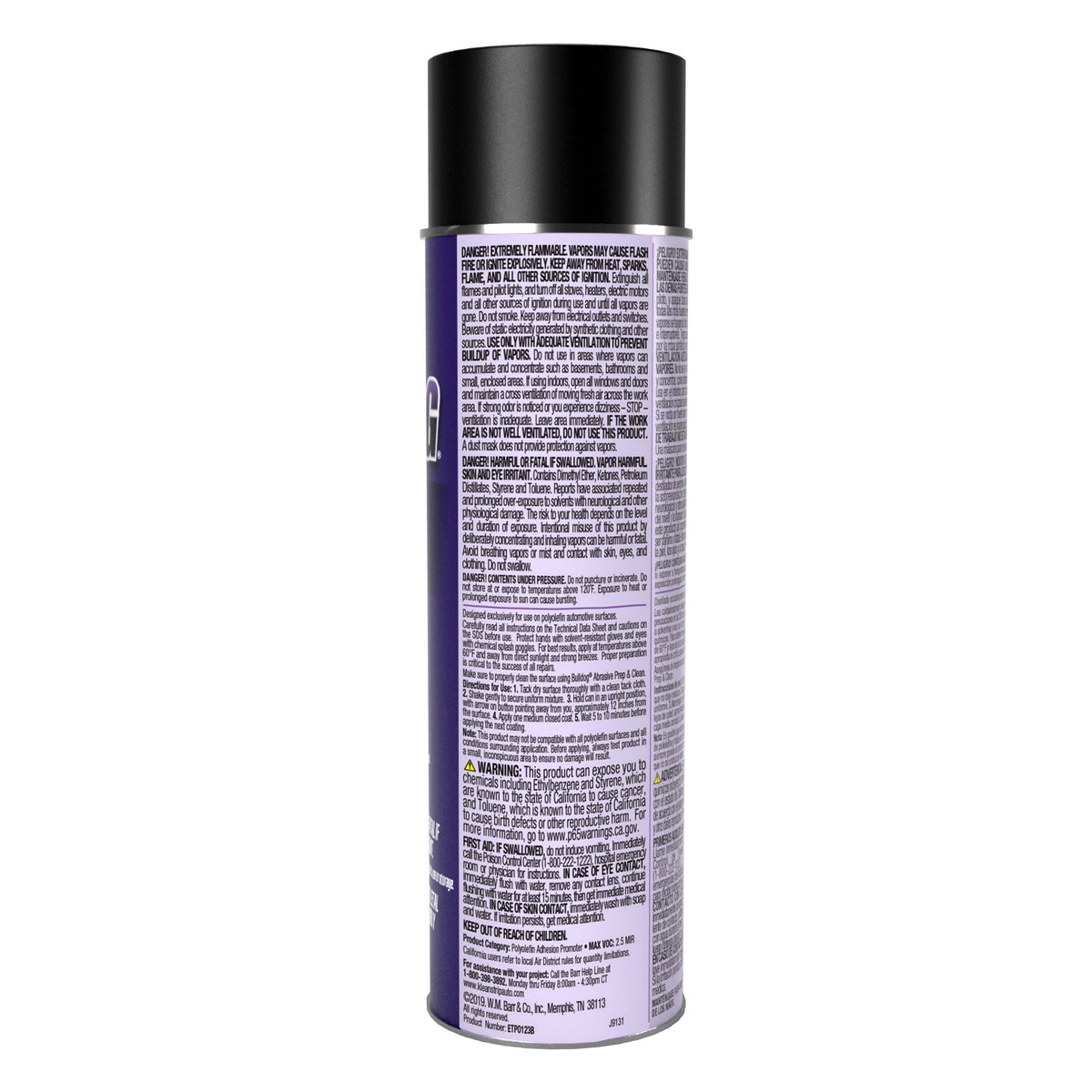 Adhesion Promoter for Polyolefin Plastic 15 Ounce Aerosol O564908