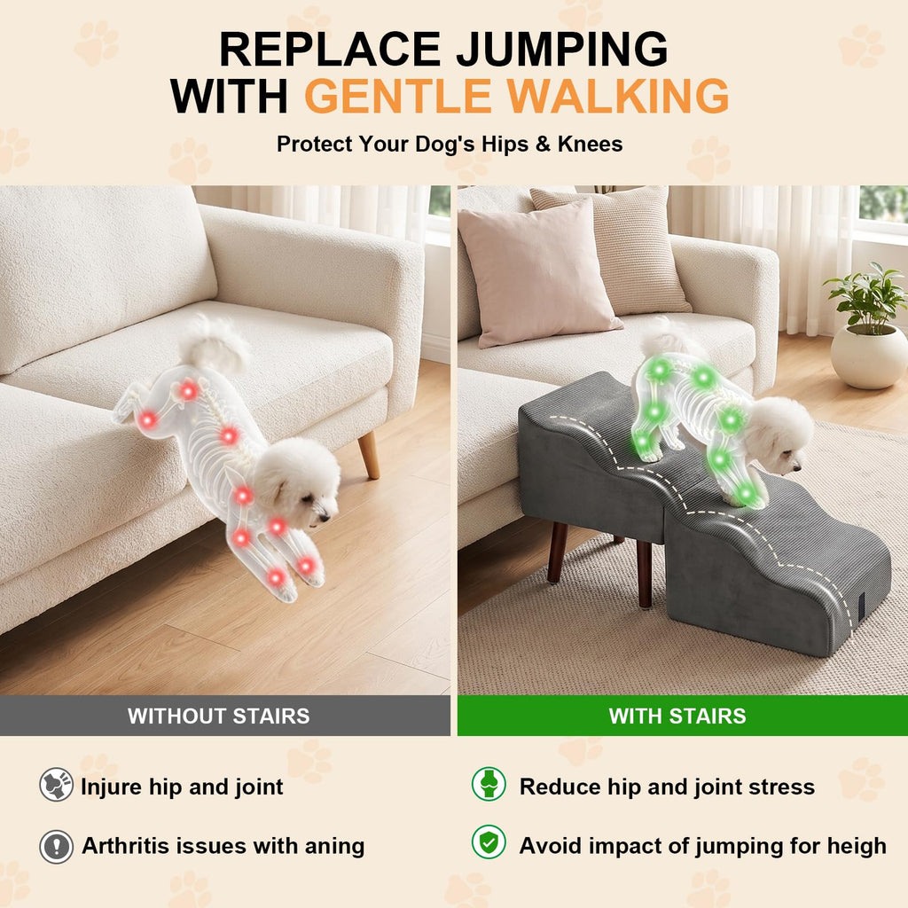 Foldable Pet Steps & Ottoman U373573