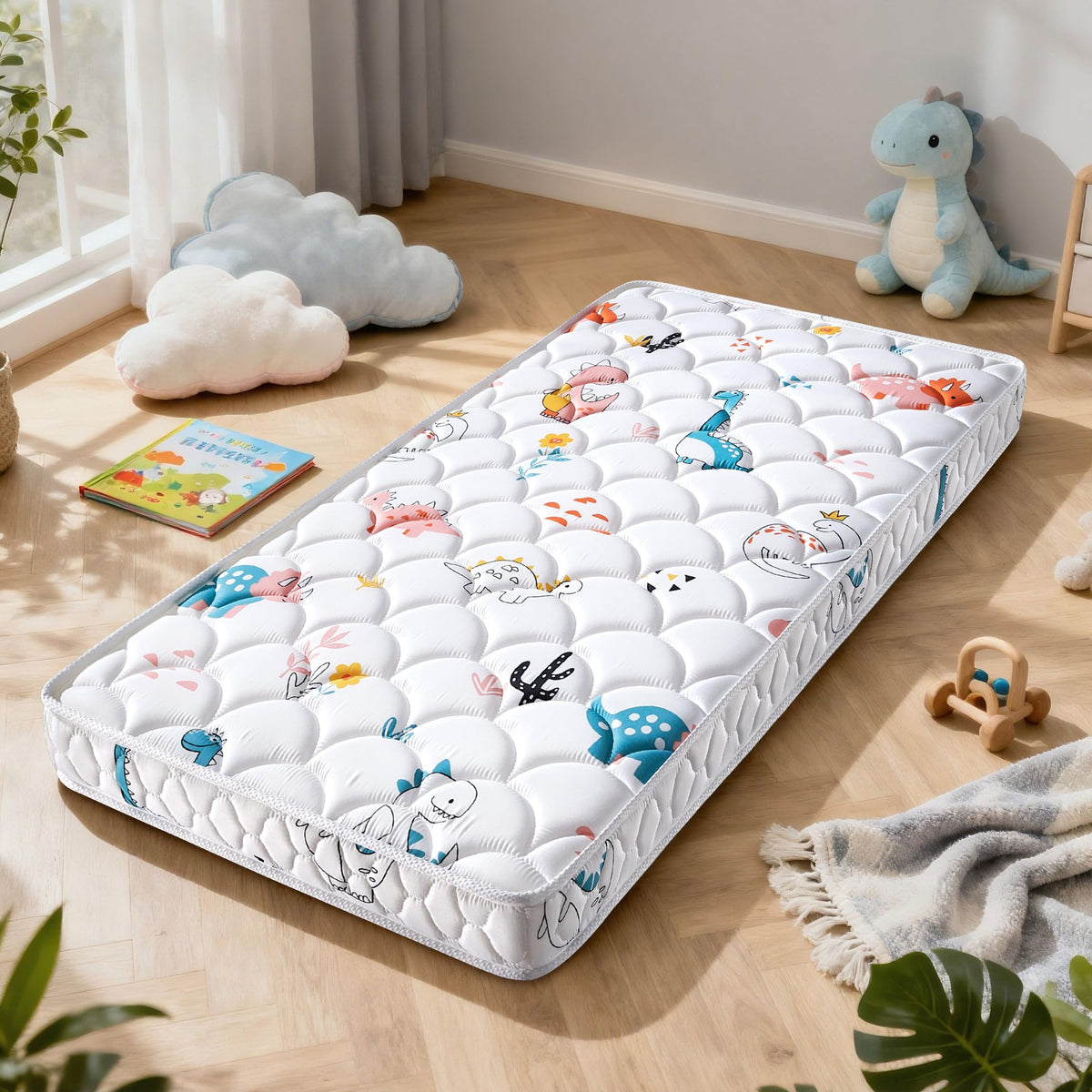 5" Firm Hypoallergenic Crib and Toddler Mattress Q130