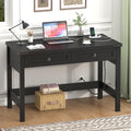 39 Inch Small Computer Desk with Drawers J27294