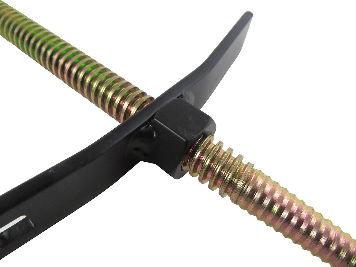 2 Piece Set Large and Small Carvers Screws 1/2” and 5/8” Diameter Tapered Threads A99154