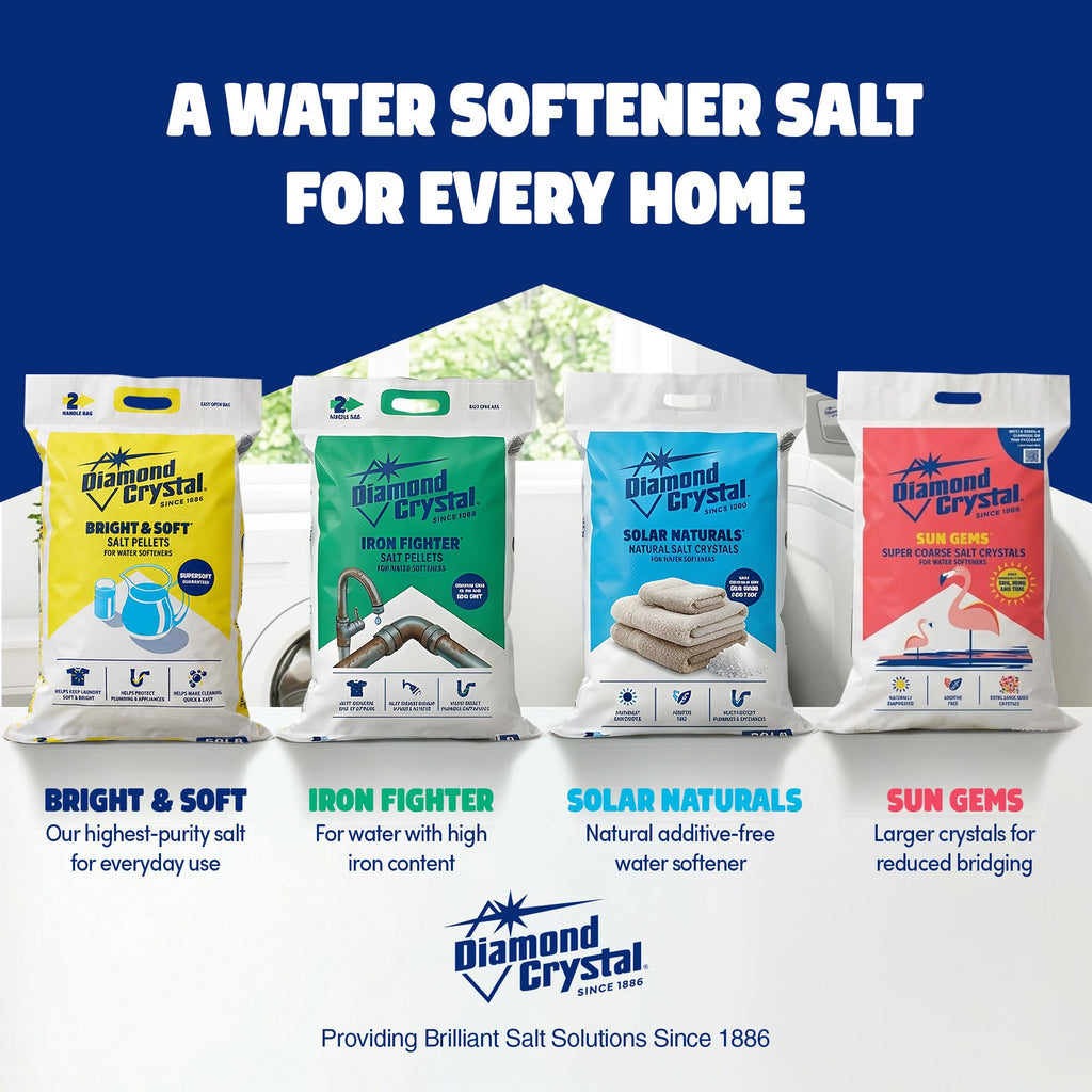 4 Pack Water Softener Salt, 40 lbs B19629