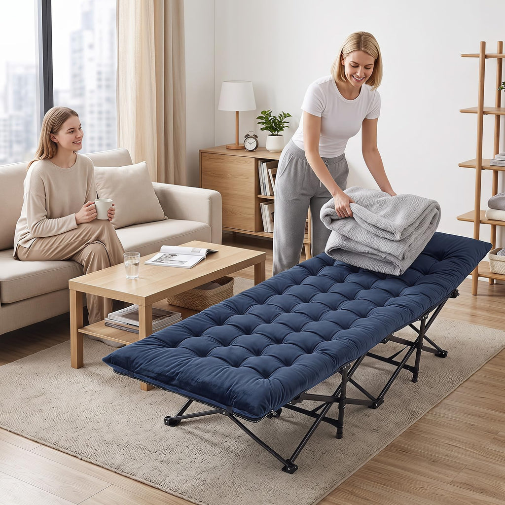Camping Cot with Padded Mat L779