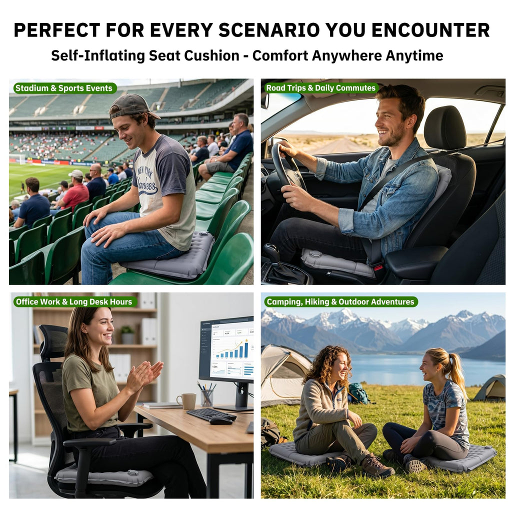 2 Pcs Inflatable Seat Cushion O995268