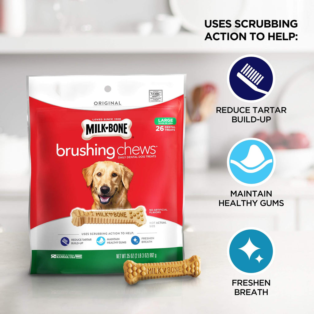Large Daily Dental Dog Treats Q37449