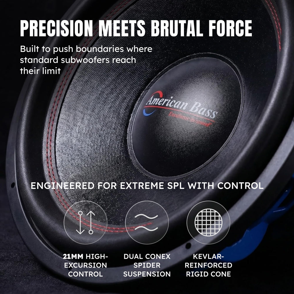 18 Inch 1 Ohm 4000 Max Watts Car Subwoofer Z857030