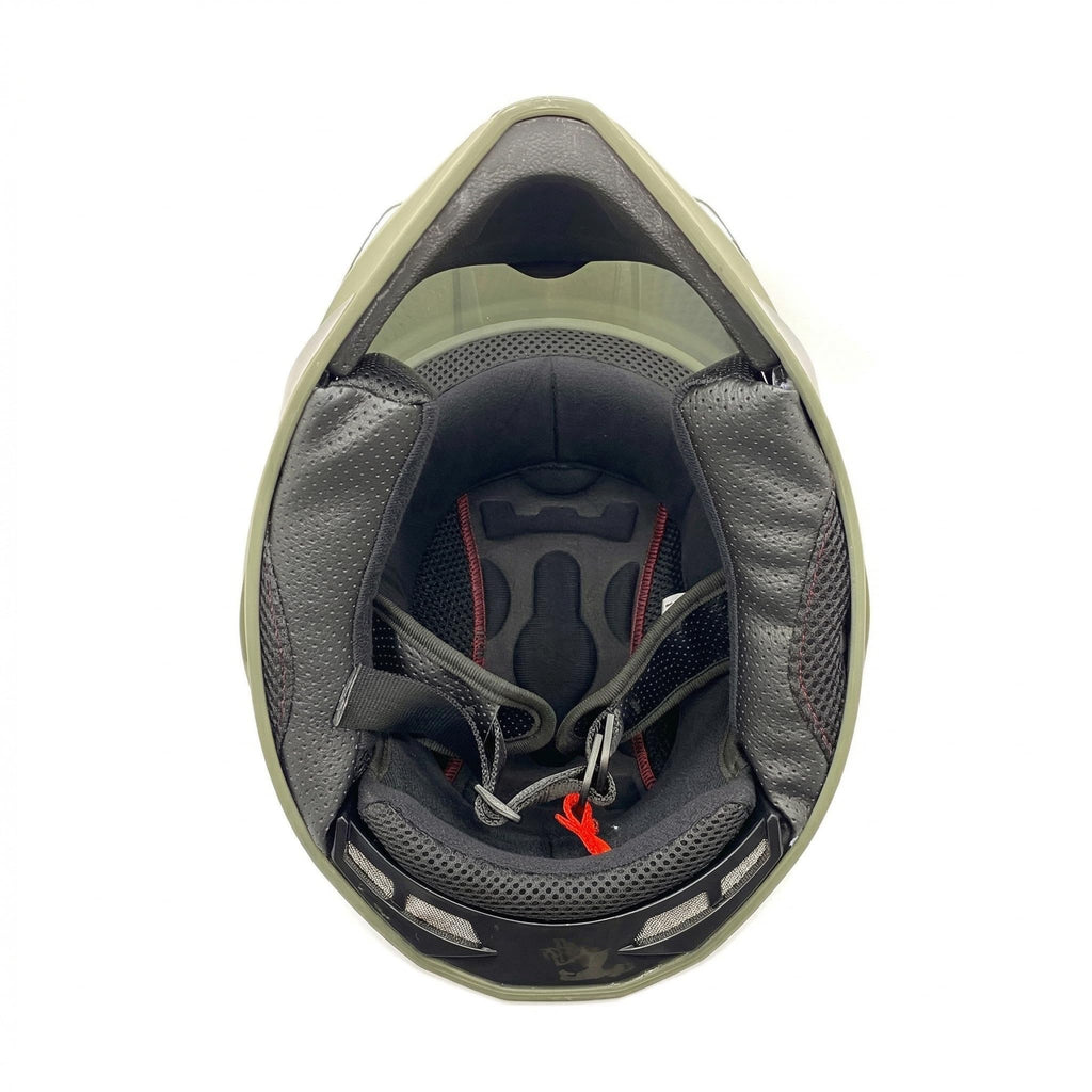 Green Large Full Face Helmet V3251
