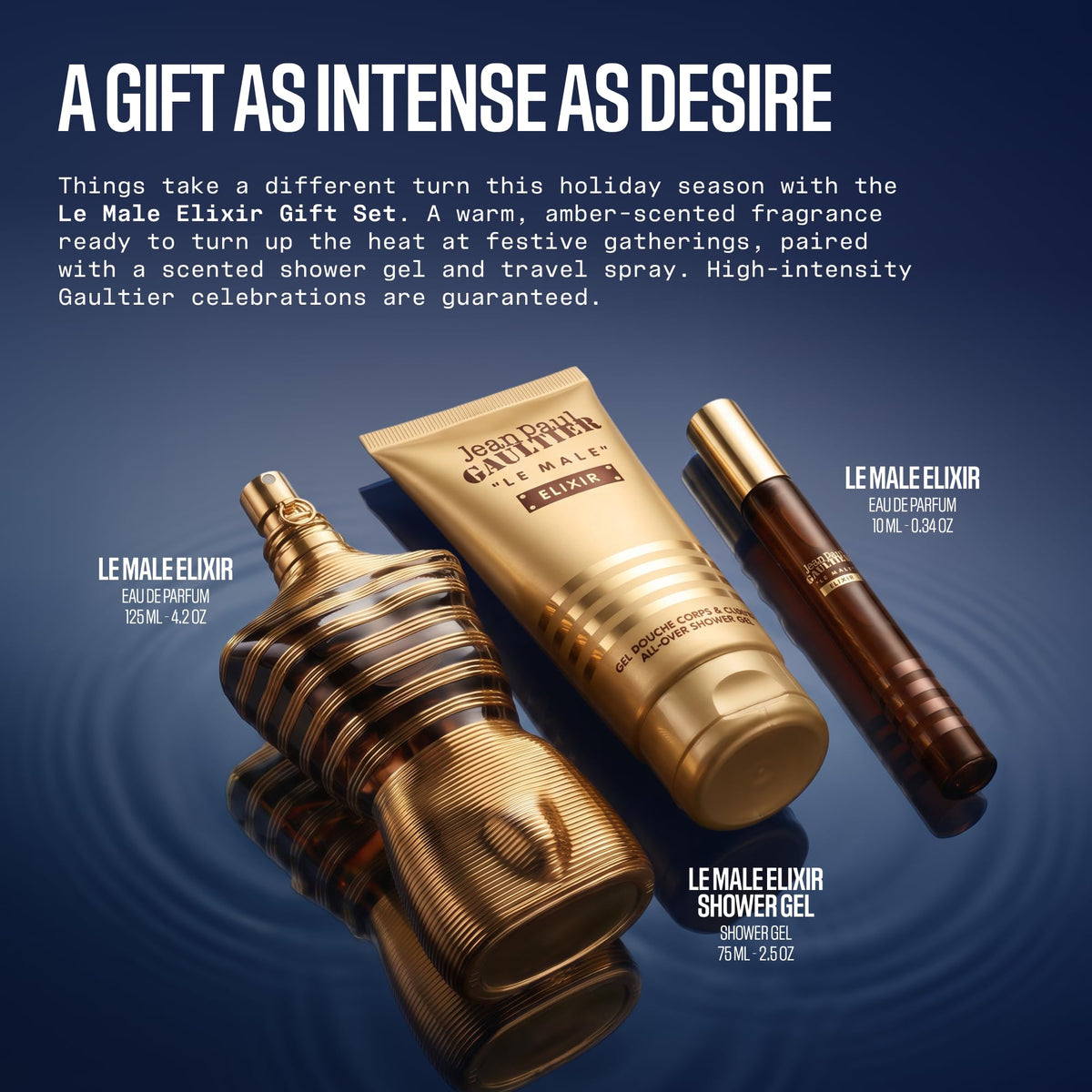 Le Male Elixir Parfum 3-Piece Gift Set H474845