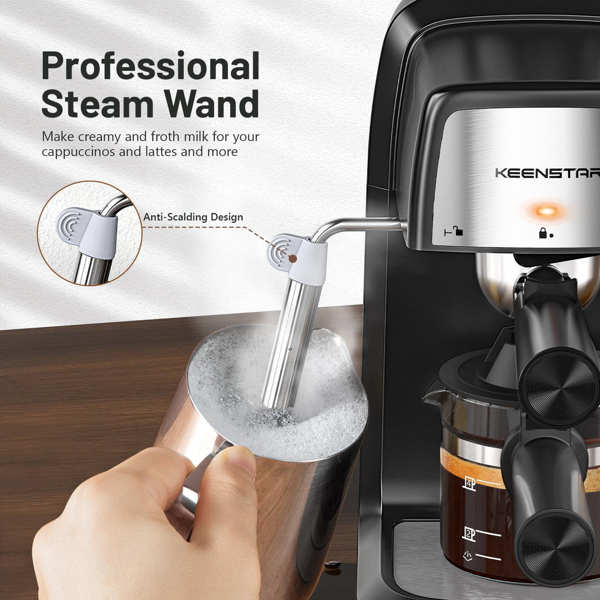 800W Compact Espresso Machine A5570