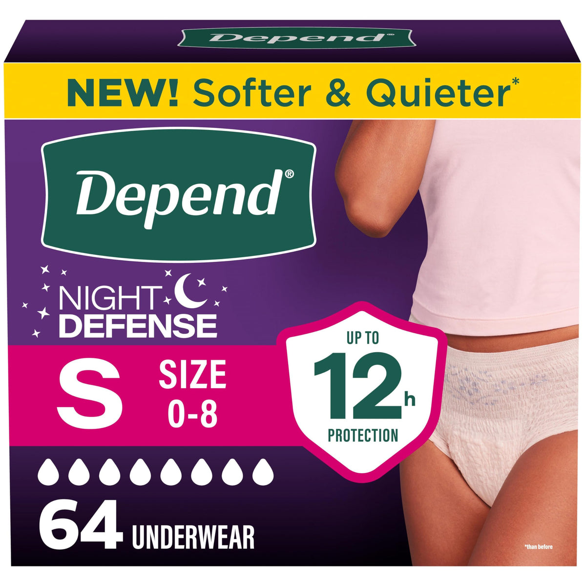 Adult Diapers Small 64 Count F116427